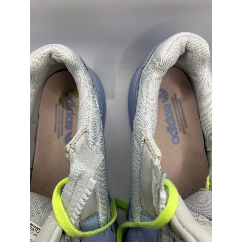 Adidas Falcon Zip W Athletic Sneakers Lavender White Running Shoes Women's